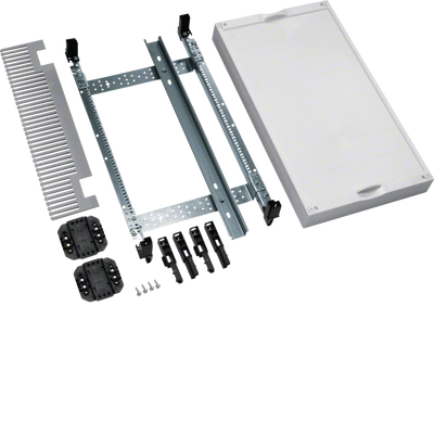 Baustein, universN, 450x250mm, für Reihenklemmen senkrecht | Hager