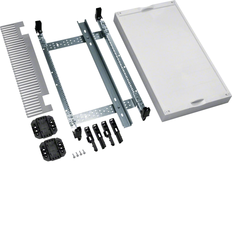 Baustein, universN, 450x250mm, für Reihenklemmen senkrecht | Hager