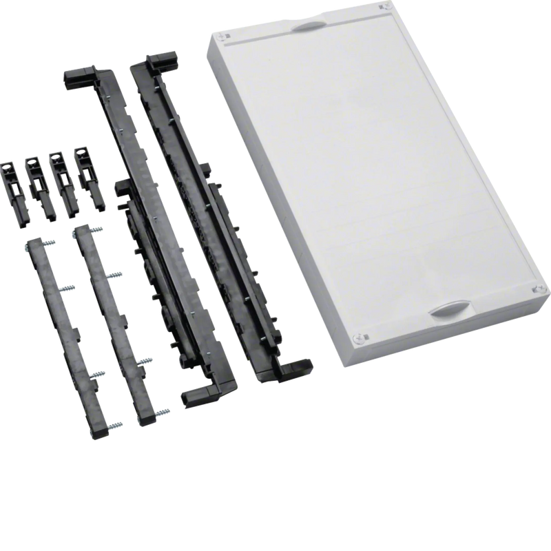 Baustein, universN, 450x250mm, für Sammelschienensystem 60mm, 4 polig, waager. | Hager