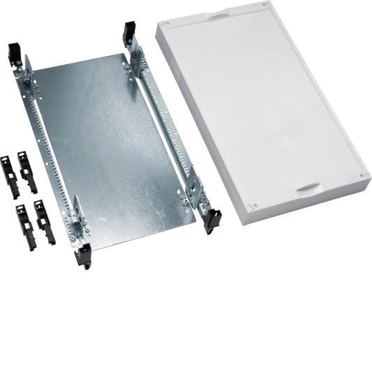 Baustein, universN, 450x250mm, mit Montageplatte verstellbar | Hager