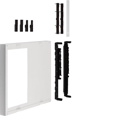 Baustein, universN, 450x500mm, für 9 NH00-Leisten auf Sammelschienensystem 60mm | Hager