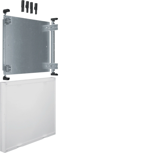 Baustein, universN, 450x500mm, mit Montageplatte verstellbar | Hager