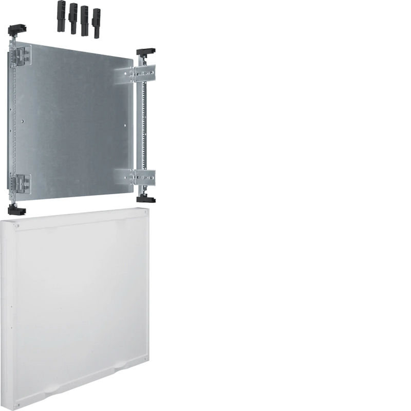 Baustein, universN, 450x500mm, mit Montageplatte verstellbar | Hager