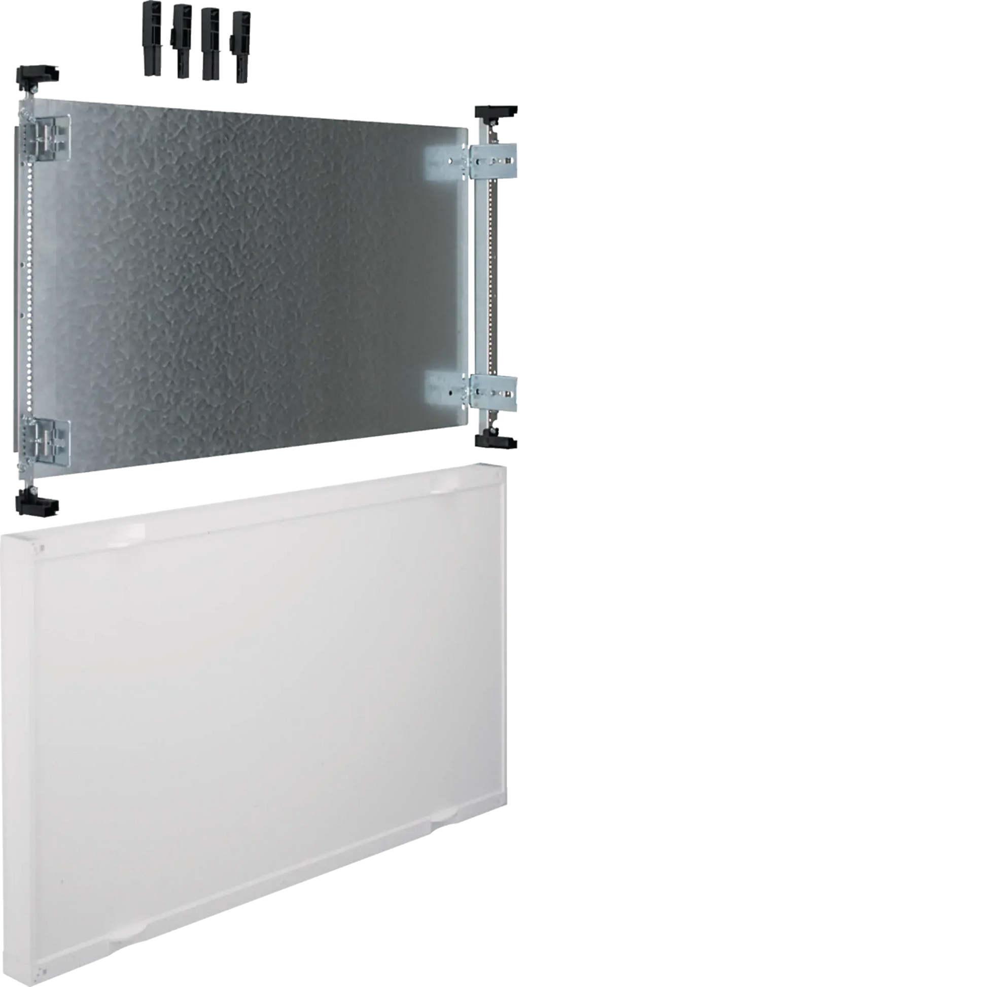 Baustein, universN, 450x750mm, mit Montageplatte verstellbar | Hager