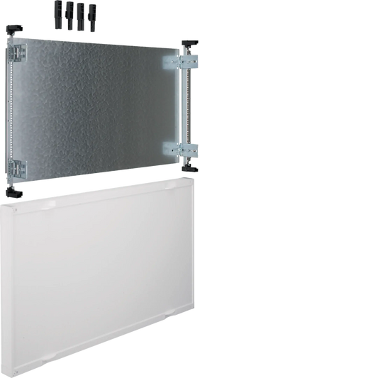 Baustein, universN, 450x750mm, mit Montageplatte verstellbar | Hager