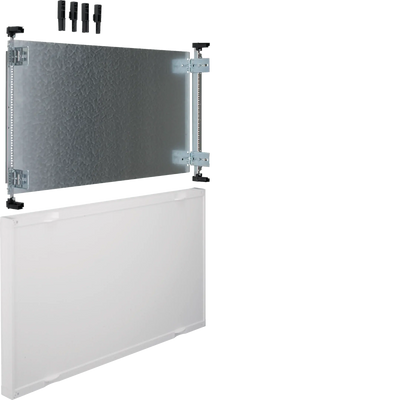 Baustein, universN, 450x750mm, mit Montageplatte verstellbar | Hager