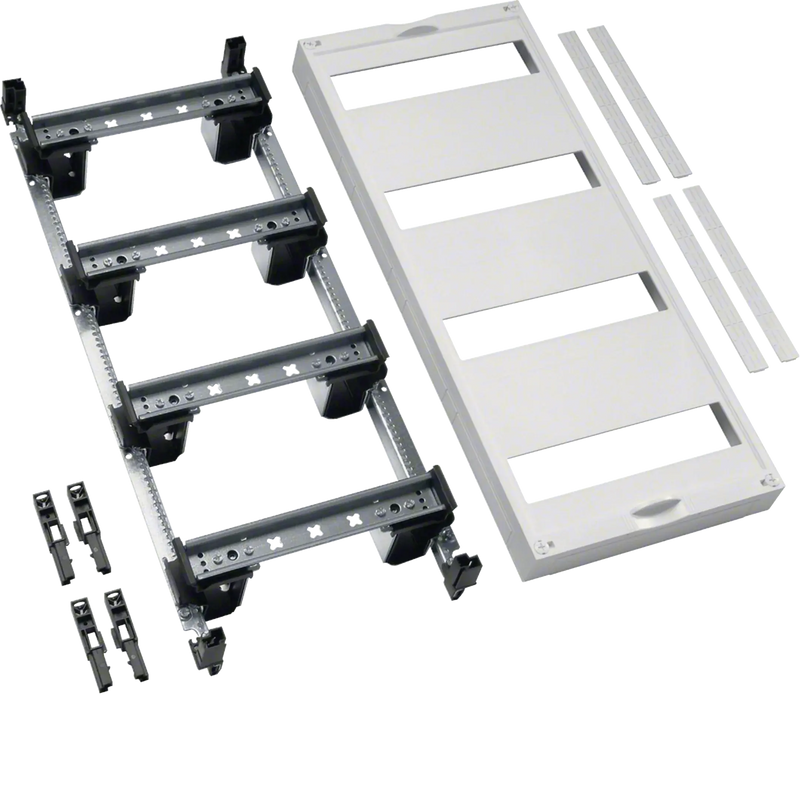 Baustein, universN, 600x250mm, für Reiheneinbaugeräte waagerecht, 4x12 PLE | Hager