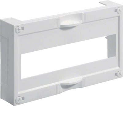Berührungsschutzabdeckung, universN, 150x250mm, 1x 12PLE, Schlitz asymetrisch | Hager