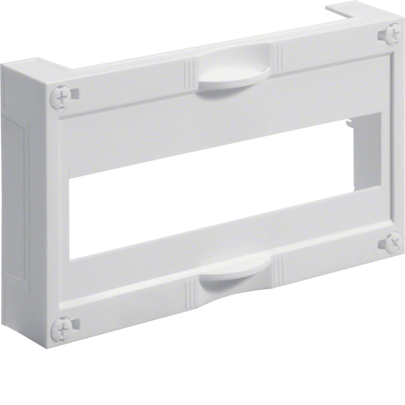 Berührungsschutzabdeckung, universN, 150x250mm, 1x 12PLE, Schlitz asymetrisch | Hager