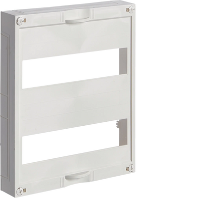 Berührungsschutzabdeckung, universN, 300x250mm, 2x 12PLE, Schlitzabstand 125mm | Hager