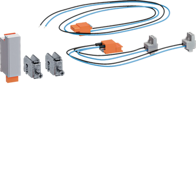 Bestückungspaket für Spgsversorgung APZ/RfZ, für Bauhöhe 1400mm, SIBO 1A im RfZ | Hager