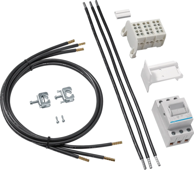 Bestückungspaket,universZ,10mm², PV-Über./Kaskade,ZTP 450mm bis 32A Dauerstrom | Hager