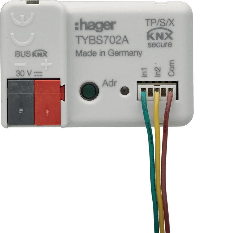 Binäreingang 2-fach, KNX Secure, UP | Hager