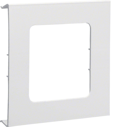Blende 1-fach R7 für UP-Einsatz hfr BRH/A/S Oberteil 120mm verkehrsweiß | Hager