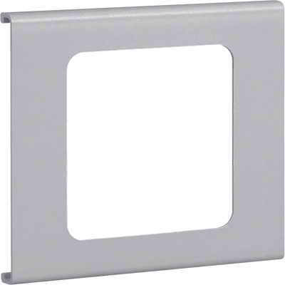Blende 1-fach R7 für UP-Einsatz mit Rahmen PVC zu FB Oberteil 110mm steingrau | Hager