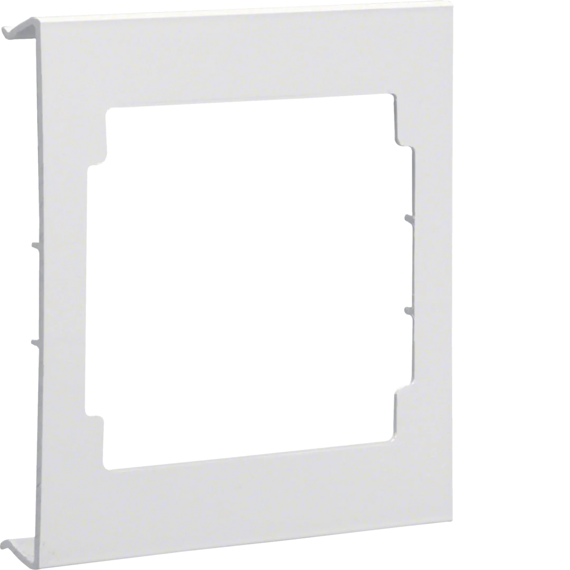 Blende CEE-Steckdose aus halogenfrei zu BRA/H/S Oberteil 120mm verkehrsweiß | Hager