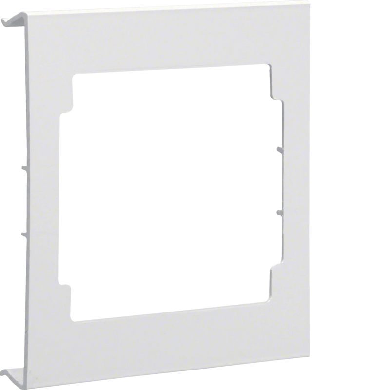 Blende CEE-Steckdose aus halogenfrei zu BRA/H/S Oberteil 120mm verkehrsweiß | Hager