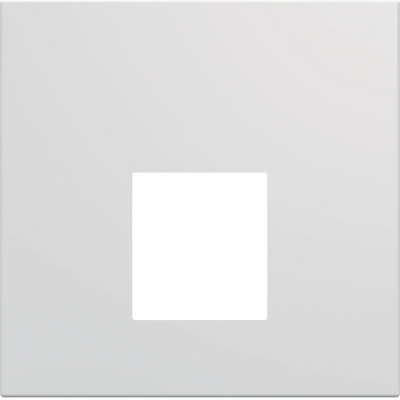 Blende Keystone-Adapter, 2 Modulbreiten 45x45 mm, RAL9016 | Hager