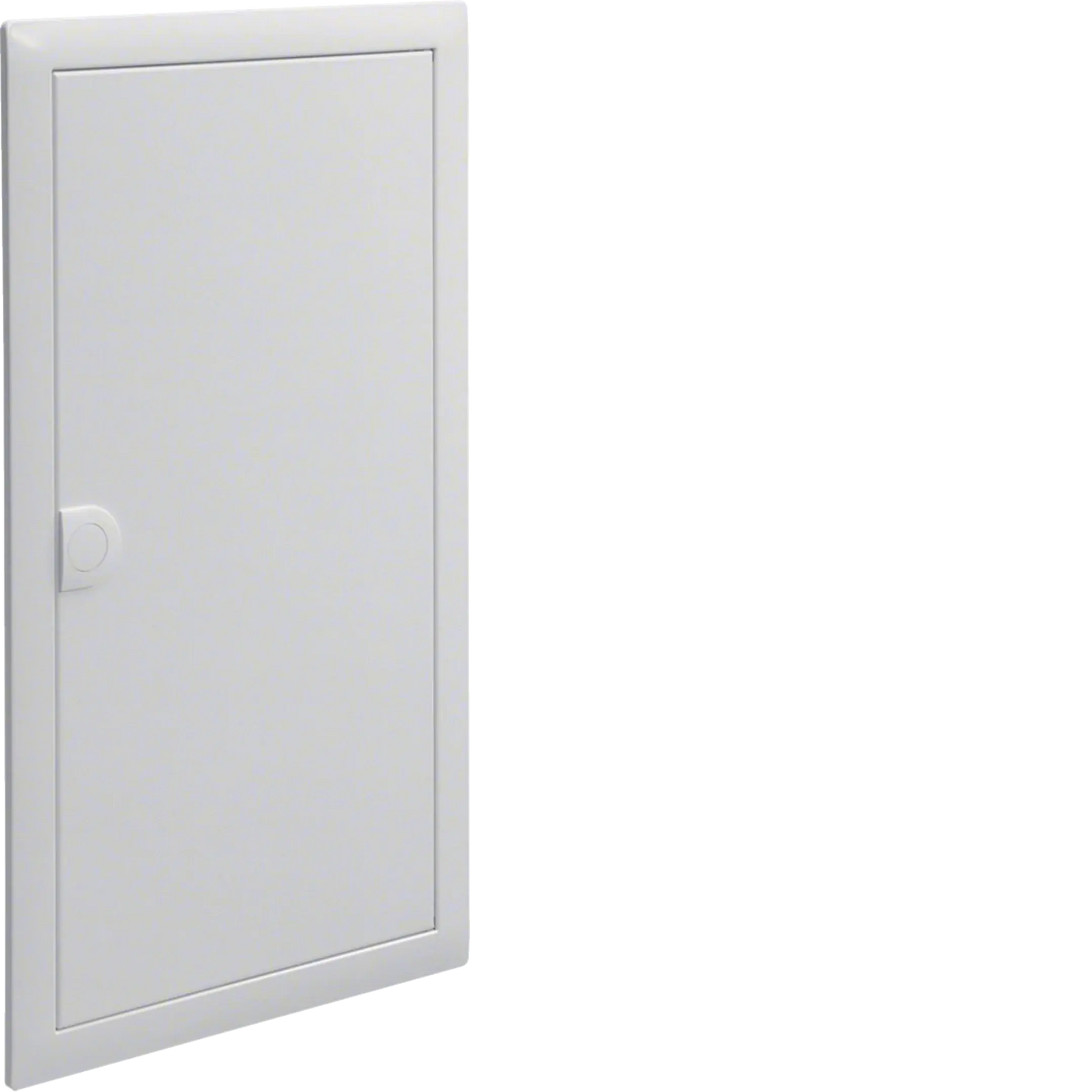 Blendrahmen, Volta, 3reihig, mit Tür, RAL 9010 | Hager
