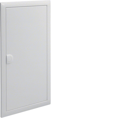 Blendrahmen, Volta, 3reihig, mit Tür, RAL 9010 | Hager