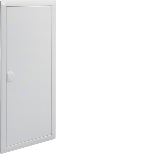 Blendrahmen, Volta, 4reihig, mit Tür, RAL 9010 | Hager