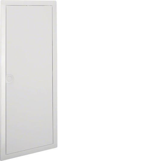 Blendrahmen, Volta, 5reihig, mit Tür, RAL9016 | Hager