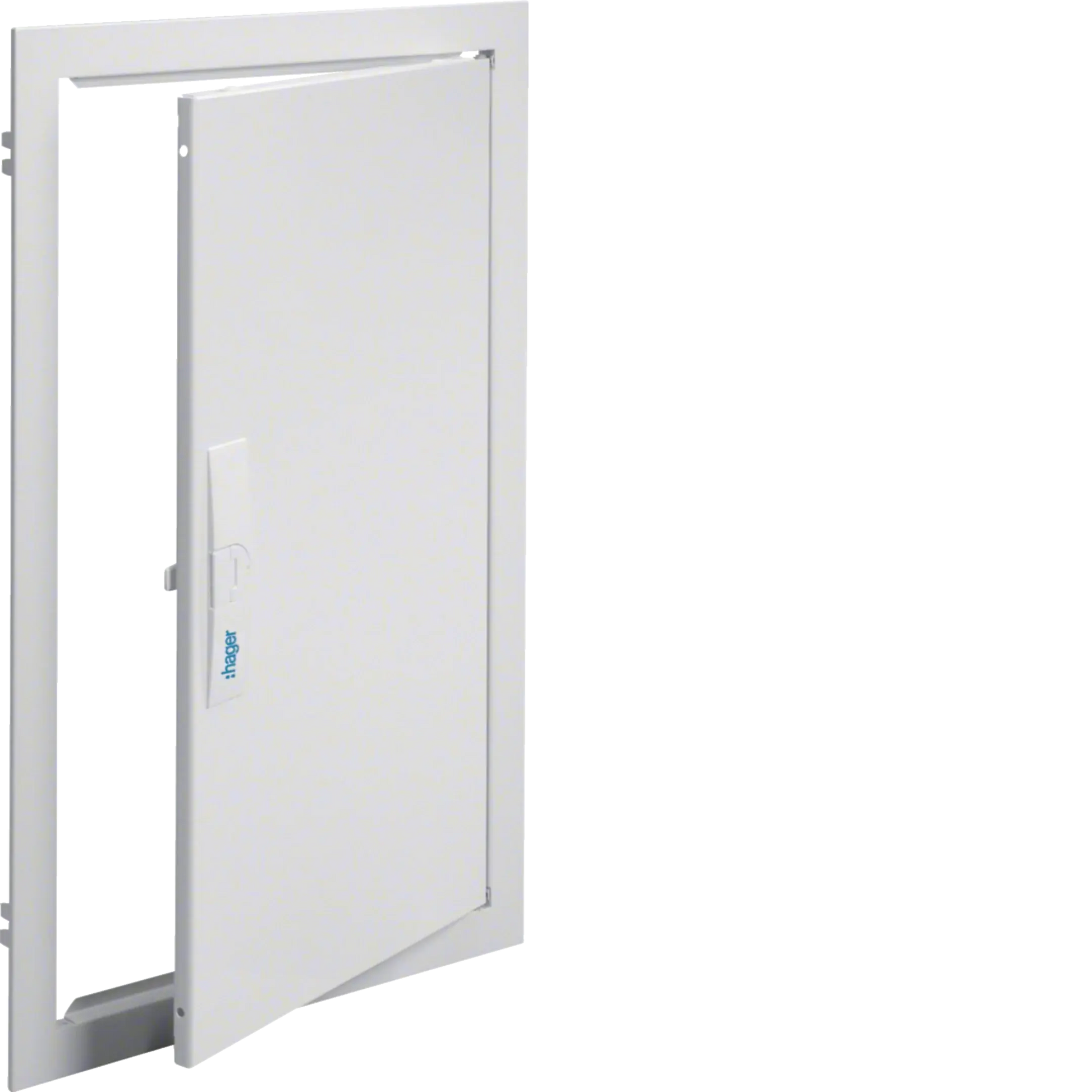 Blendrahmen, univers Z, für Hausanschlussschrank Unterputz P80U, mit Tür | Hager