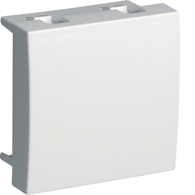 Blindblende 2M reinweiß 45x45mm | Hager