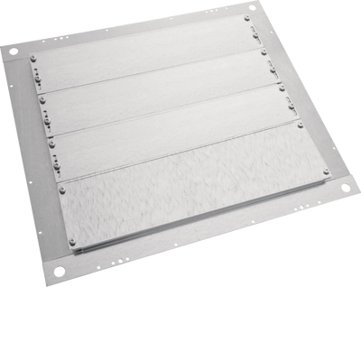 Bodenblech 4-teilig 600x600 (BxT) verzinkt | Hager