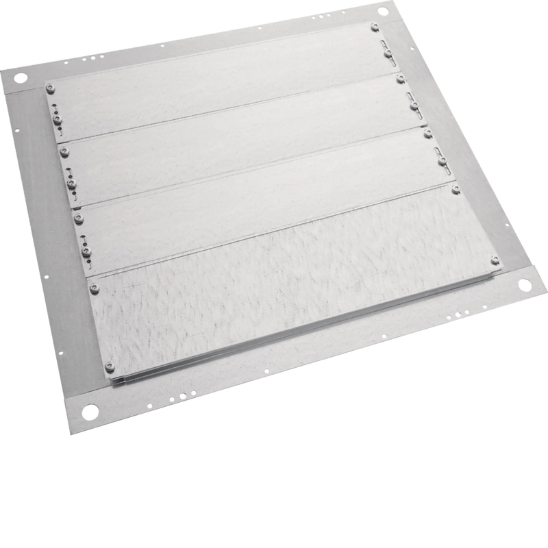 Bodenblech 4-teilig 600x600 (BxT) verzinkt | Hager