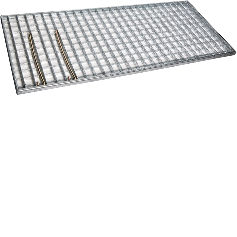 Bodenrost, Zubehör, aus Stahlblech, für Baureihe 157/177/207 | Hager