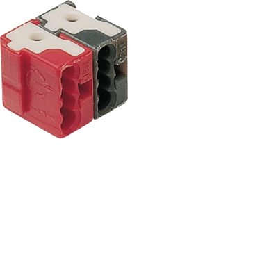 Bussteckklemmen KNX, 2 polig, rot/schwarz | Hager