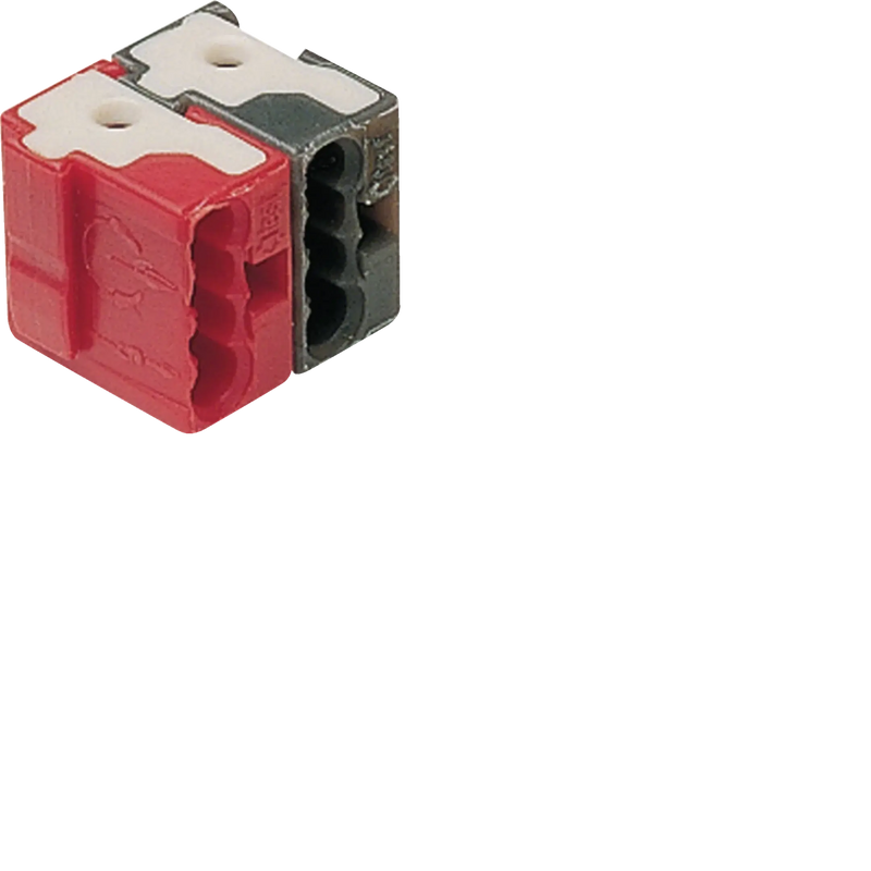 Bussteckklemmen KNX, 2 polig, rot/schwarz | Hager
