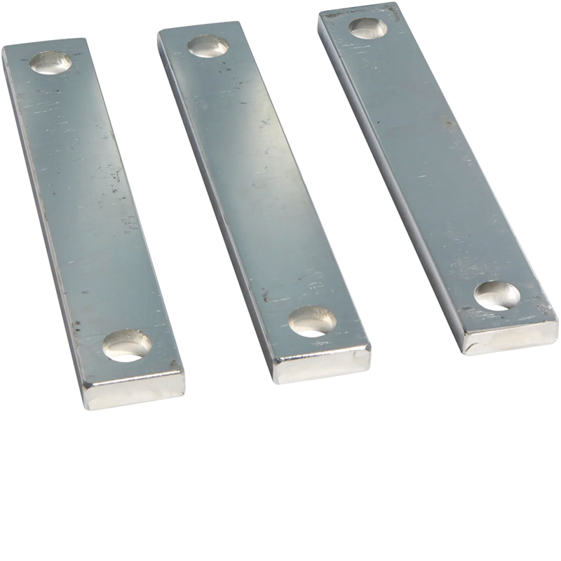 Cu-Schienen, univers, 30 x 10 x 180 mm, 1 Satz = 3 Stück | Hager
