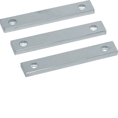 Cu-Schienen, univers, Wandlerlasche 30x10x170mm, verzinnt. 3 Stück im Set | Hager