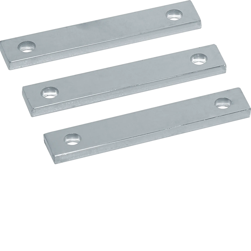 Cu-Schienen, univers, Wandlerlasche 30x10x170mm, verzinnt. 3 Stück im Set | Hager