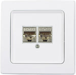 DELPHI Netzwerk-Dose 2x CAT6 | Chilitec - Thumbnail 2