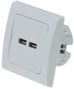 DELPHI USB-Ladedose 2-fach, weiß | DELPHI - Thumbnail 2