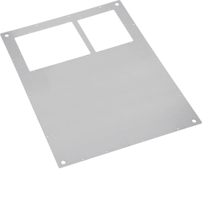 Deckblech mit Einführungsschlitzen IP40 600x800 (BxT) verzinkt | Hager