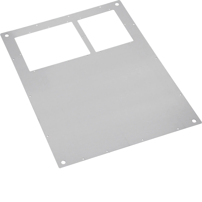 Deckblech mit Einführungsschlitzen IP40 600x800 (BxT) verzinkt | Hager