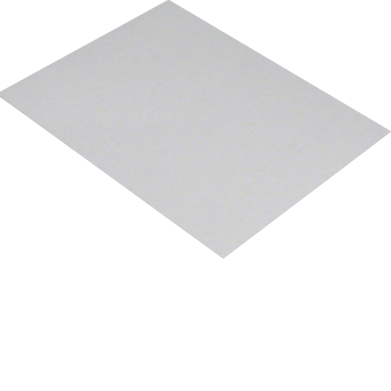 Deckeleinlage aus Pappe für Verschlussdeckel VDE09 Materialstärke 1mm | Hager
