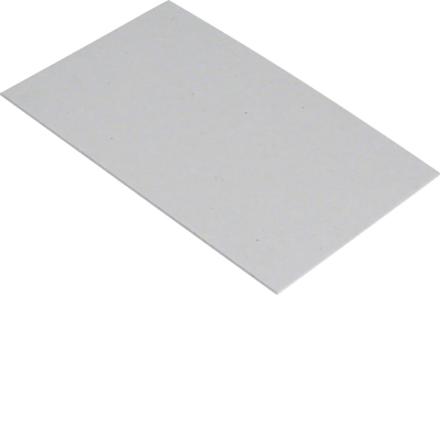 Deckeleinlage aus Pappe für Versorgungseinheit VE09 Materialstärke 2mm | Hager