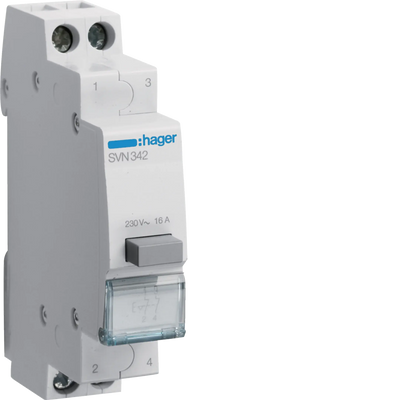 Druckschalter 16A 2 Öffner 230V AC 1PLE | Hager