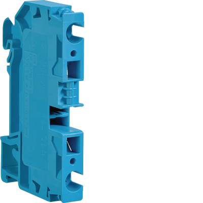 Durchgangsklemme 6mm²-Neutral, 800V-41A, 2 Anschlüsse, Stecktechnik | Hager