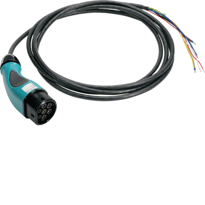 E-Ladestation Zubehör Kabel M3T2/T2 16A 1P 5m | Hager