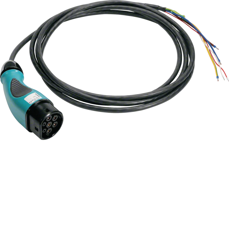 E-Ladestation Zubehör Kabel M3T2/T2 16A 1P 5m | Hager