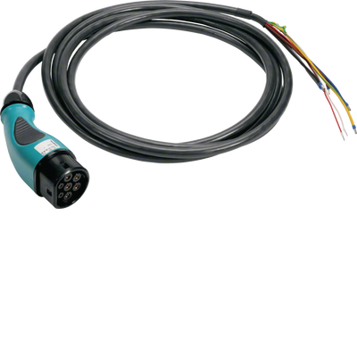 E-Ladestation Zubehör Kabel M3T2/T2 16A 3P 5m | Hager