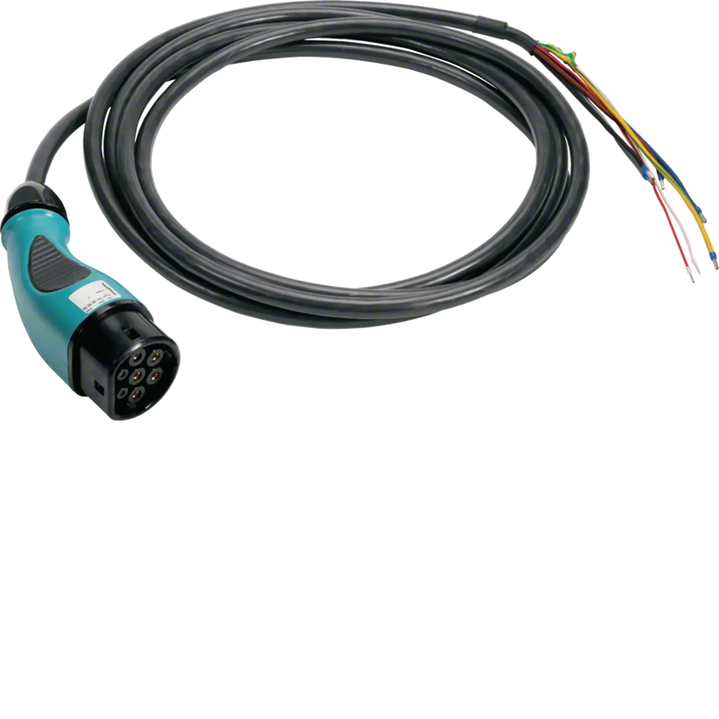 E-Ladestation Zubehör Kabel M3T2/T2 16A 3P 5m | Hager