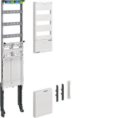 Einbausatz, eHZ, Höhe 1200mm, 1-feldig, für Sammelschienen, | Hager