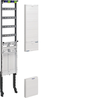 Einbausatz, eHZ, Höhe 1350mm, 1-feldig, für Sammelschienen, | Hager